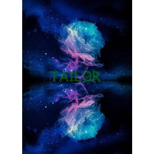 Full square wall stickers kit set 5D diamond painting haft diamentowy Cuadros Cross stitch tools Rose flower colour Mosaic art 5