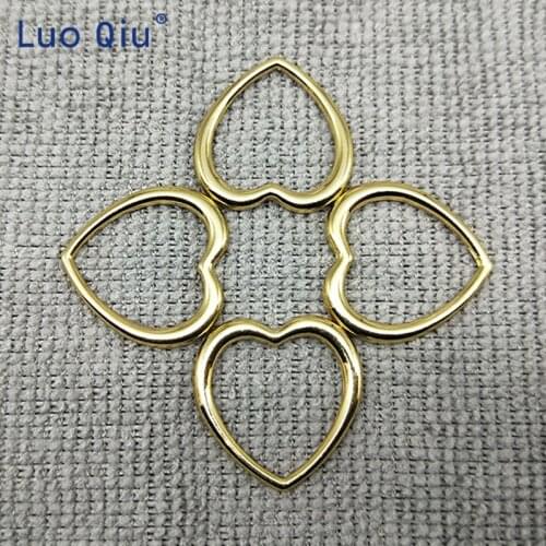 Belt gold color sexy buckle Japanese style Peach heart Simple fashion generous accessories temperament 30 pcs/pack 20mm