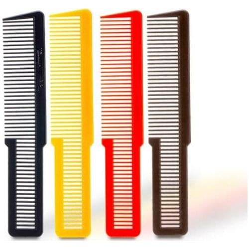 3pcs Professional Carbon Barbering Comb Fine Cutting Comb Heat Resistant Hair Carbon Comb