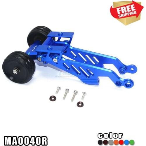 RC Radio control car ARRMA OUT CAST adjustable wheelie bar aluminum wing POM option upgrade parts