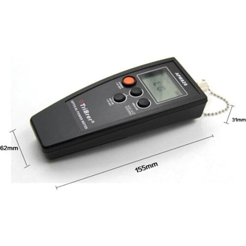 Handheld Optical Power Meter APM820 -70~+10dB 6 Wavelength Used in FTTx FTTH Optic Test Conmmunication Instrument free shipping