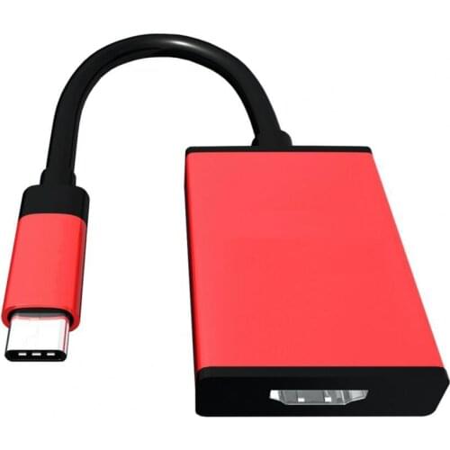 Type-C Adapte Digital to Analog Converter Cable HDMI-compatible to TypeC Adapter For Smart Phone Laptop TV Box