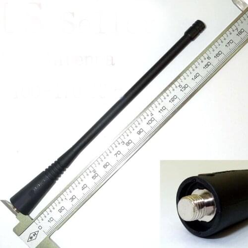 UHF 400-470mhz Flexible Whip Antenna for Motorola GP338 GP328 GP3188 GP3688 GP68 GP340 GP88S GP88 CP140 Radio Walkie Talkie