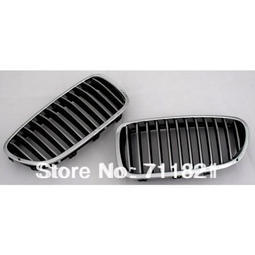 Stock Chrome Style Front Center Grille For BMW F18 5 Series