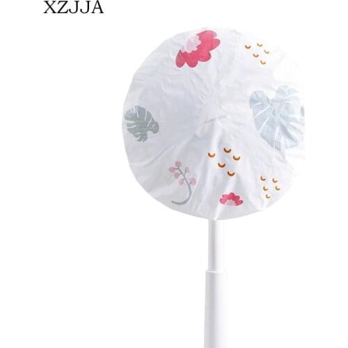 1PCS Fashion Printing Electric Fan Sleeve Floor Fan Dustproof Waterproof Elastic Bunch Mouth Protective Cover Household Supplies