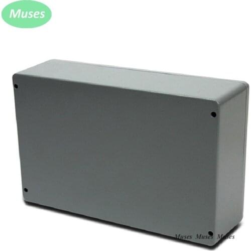 IP67 aluminium enclosures for electronics metal distribution box outdoor network case 200*130*60mm used with connector