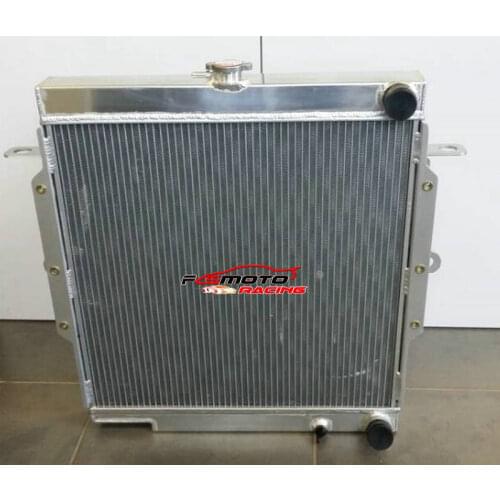 Aluminum Radiator for Toyota Land Cruiser 75 Series 2H Diesel HJ75