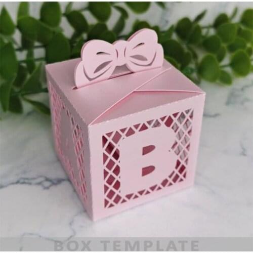 69HC Baby Box Metal Cutting Dies Stencil DIY Scrapbooking Album Paper Card Template