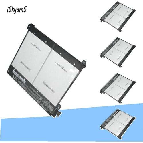 ISkyams 5pcs Genuine 4850mAh / 38Wh C21N1421 Tab Replacement Battery For Asus Transformer Book T300CHI Tablet laptop Batteries
