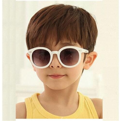 Cool Round Sunglasses Kids Eyewear Shades Oculos Lunette Soleil Boys Girls Sun Glasses Children Gafas De Sol UV400