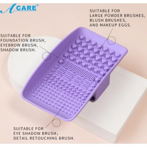 Make Up Washing Brush Gel Cleaning Mat Hand Tool Silicone Makeup Brush Cleaner Foundation Makeup Brush Scrubber Board Pad