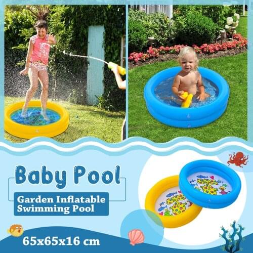 Inflatable Baby Swimming Pool Paddling Portable Garden Bath Tub Animal Printed Play Center Indoor Outdoor Round Pool #P2