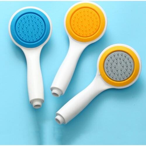 New arrival High Pressure Shower Head Bathroom Water Saving Shower Head Powerful Boosting Spray Bath Handheld Shower Head