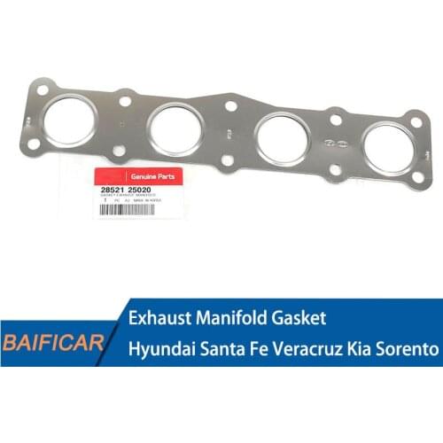 Baificar Brand New Genuine Exhaust Manifold Gasket 28521-25020 For Hyundai Santa Fe Veracruz Kia Sorento Borrego