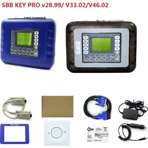 SBB Key Programmer V48.88 v48.99 SBB Pro2 auto keyProgramming Support Cars to 2018 Replace SBB V46.02 v33.02 No Tokens Limited