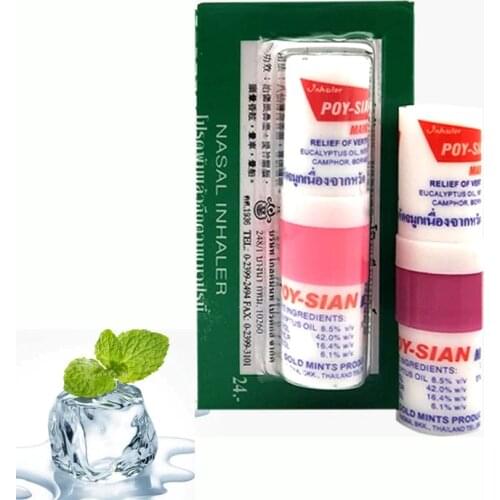 Cool Mint Nose Inhaler Relieves Dizziness Fatigue Or Headache Clears The Respiratory Tract Rhinitis Aspirator And Sinusitis Care