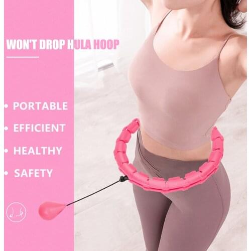 Adjustable Smart Sport Hoops Abdominal Waist Exercise Detachable Massage Hoops Fitness Equipment Gym Home Training Weight Loss