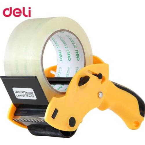 Deli 60mm Wide Package adhesive tape cutter Sealing Adhesive Tape Cutter Dispenser manual handy office supplies tape cutter