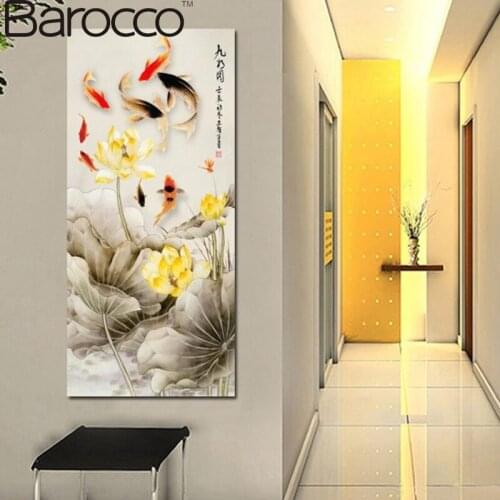 Modern Fashion Oil Painting Porch Decoration wall Painting home hotel wall picture no stretched