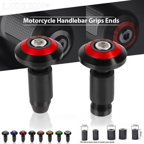 For Honda Motorcycle Handle Bar End Cap Anti Vibration Silder Plug CBF600 SA CBR600F Hornet 250 cb40 SF VTEC CB 919 900F Hornet