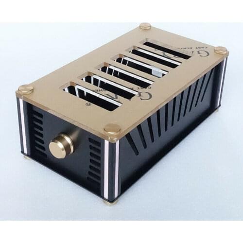 ZEROZONE Full Aluminum Enclosure DIY Case / Tube Amplifier Chassis Amplifier Box L14-3