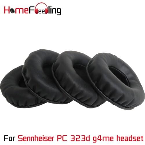 Homefeeling Ear Pads for Sennheiser PC 323d g4me headset Super Soft Velour Sheepskin Leather Ear Cushions Replacement
