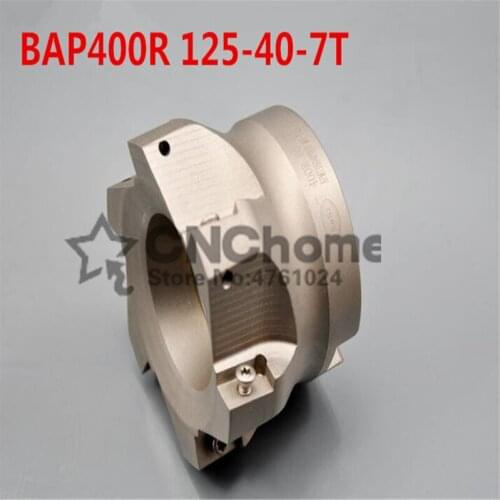BAP400R 125-40-7T 90 Degree Right Angle Shoulder Face Mill Head,CNC Milling Cutter, For APMT1604