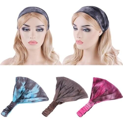 Bohemia BOHO Wide Stretch Women Headbands Headpiece Head Wrap Turban Print Headwear Bandana Hair Bands Bandana Fashion