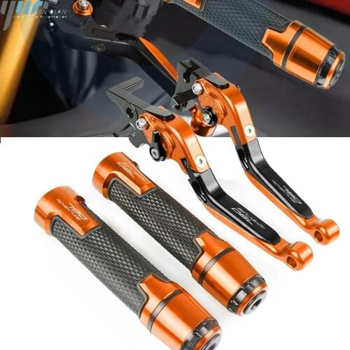 For 790 ADVENTURE/R 790ADVENTURE 790 ADV 2017 2018 2019 Motorcycle CNC Adjustable Brake Clutch Lever Handle Hand Grips Set