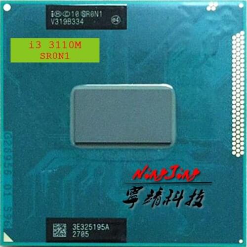 Intel Core i3-3110M i3 3110M SR0N1 SR0T4 2.4 GHz Dual-Core Quad-Thread CPU Processor 3M 35W Socket G2 / rPGA988B