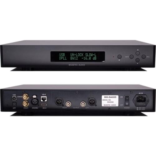 L.K.S Audio MH-DA005 DAC Flagship decoder ES9038pro PCM384KHz DSD512 Dop64 DAC IIS Coaxial OPT AES EBU USB Decoder