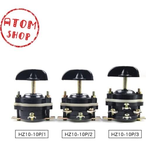 HZ10-10P/3 /2 /1 marine change-over switch. Surface grinder. Copper parts