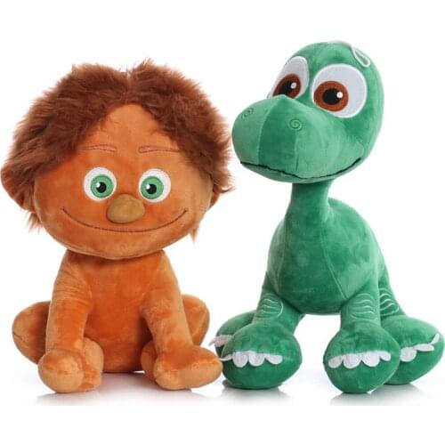 Disney 35cm Pixar Movie The Good Dinosaur Arlo & Spot Plush Toys Doll Soft Stuffed Animals Toys Kids Children Birthday Gifts