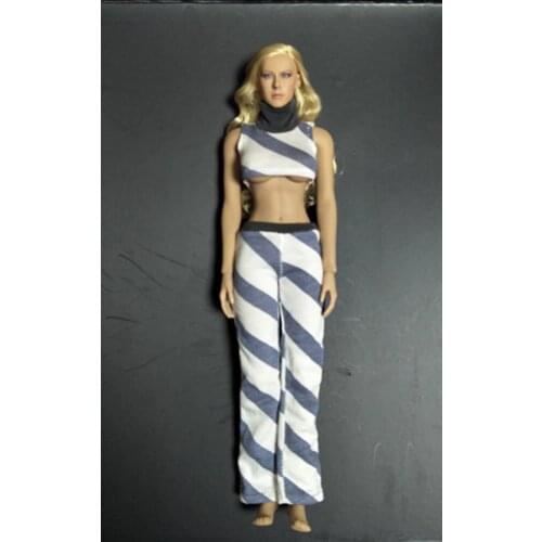 1:6 Sexy Female Clothing Set Tight And Casual Yoga Clothes Girl Body Suit Model Fit 12'' Female Seamless Body Without Body Head