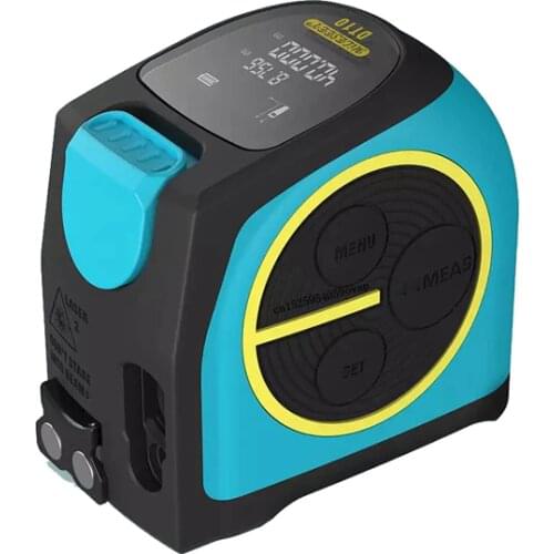 Mileseey DT10 Laser Tape Measure 2-in-1 Digital Laser Measure Laser Rangefinder with LCD Digital Display,Magnetic Hook