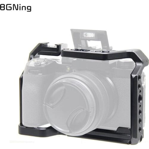 BGNing Metal Cage for Fujifilm X-S10 with Cold Shoe Mount Protective Case Cover Rig for Sony A7C SLR DSLR Cameras Accessories