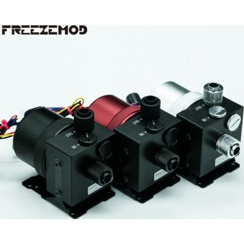 FREEZEMOD 10W speed adjusted pump computer cooling pc water cooler pump Max flow 600L/H Max head 4m. PU-TBE