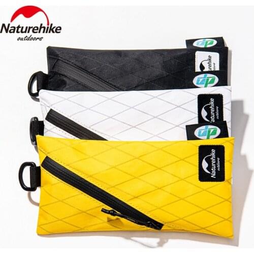 Naturehike 20g Travel Storage Bag XPAC Fabric Tear-risistant Waterproof Money Backpack Large Capaсity Travel Wallet Convenient