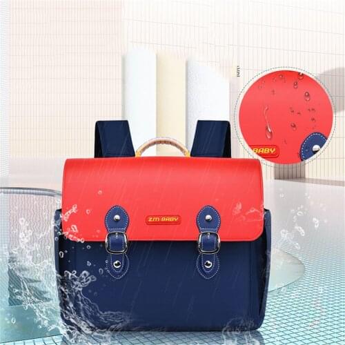 2022 New Kid Backpacks PU Waterproof School Bags for Kids Elementary School Backpack