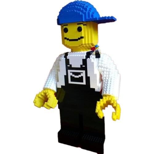 Building blocks childrens toys MOC building blocks classic creative series rock mans baby 1898 PCS