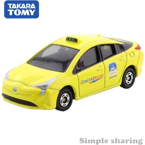 Takara Tomy Tomica Singapore Taxi Toyota Prius Comfortdelgro yellow Hot Pop Kids Toys Motor Vehicle Diecast Metal Model