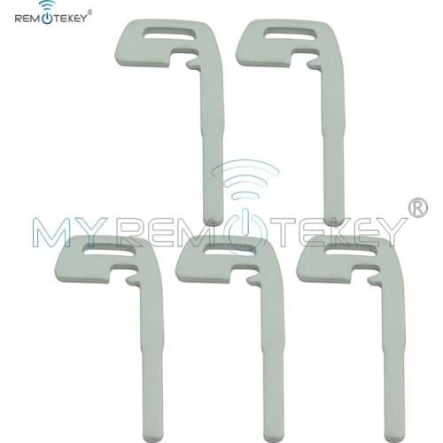 Remtekey 5pcs smart key keyless entry for Volvo key KR55WK49250 C30 C70 S40 V50 emergency car key