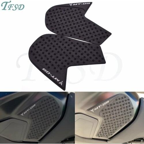 Motorcycle Protector Anti slip Tank Pad Sticker Kneepad traction pad Sticker For Yamaha MT-09 mt09 2014 2015 2016 2017 2018