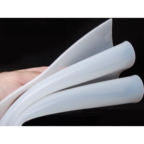 0.5mm/1mm/1.5mm/2mm White Silicone Rubber Sheet 500X500mm, Rubber Matt, Silicone Sheeting Heat Resistance