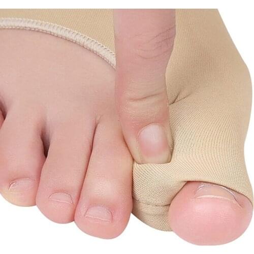 2PcsToe Separator Hallux Valgus Bunion Corrector Feet Bone Thumb Adjuster Brace Foot Care Correction New