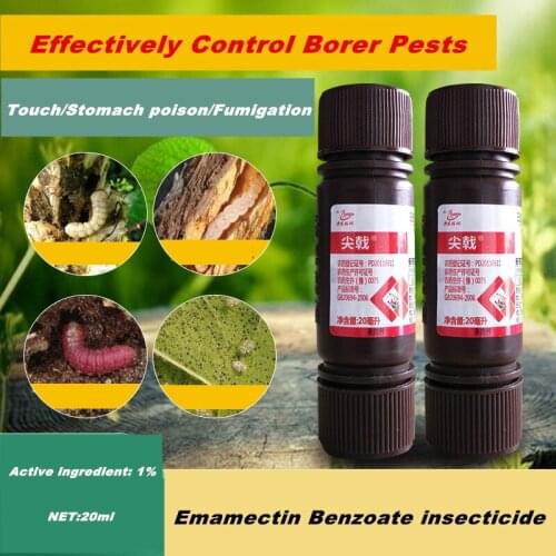 20ml 1% Large trees mothproofing agent longhorn beetle and larvae killer to prevent borers from tree trunks for home garden
