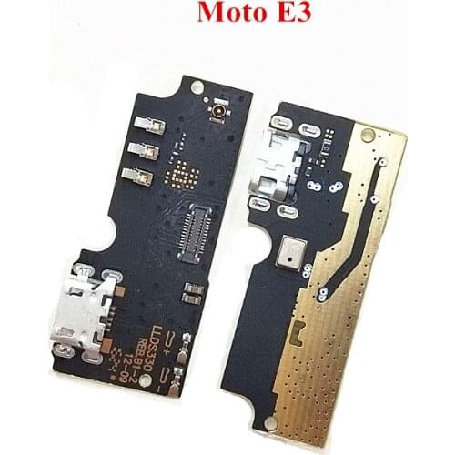 20pcs/Lot USB Charging Port Dock Connector Flex Cable For Motorola Moto E3 Repair Parts