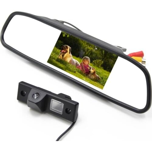 4.3 Inch LCD Car Rear view Mirror Monitor with Car Rear Camera for CHEVROLET EPICA/LOVA/AVEO/CAPTIVA/CRUZE/LACETTI HRV/SPARK