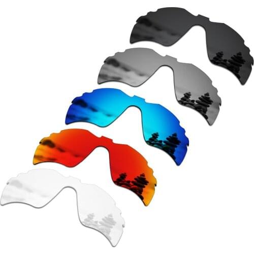 SmartVLT 5 Pieces Polarized Sunglasses Replacement Lenses for Oakley Radar Path Vented - 5 Colors