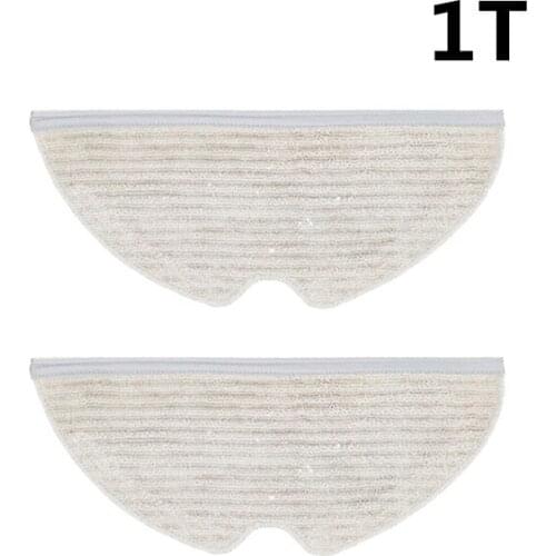 2 Pcs Accessories For Xiaomi majia 1T 1 T STYTJ02ZHM Robot Vacuum Cleaner Mop cloth Parts Kits sweeper